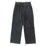 20SS アンユーズド UNUSED Denim Pants ブラック デニム ワイド テーパード パンツ ¥11,000-で買い取りました。※当社規定Aランク商品