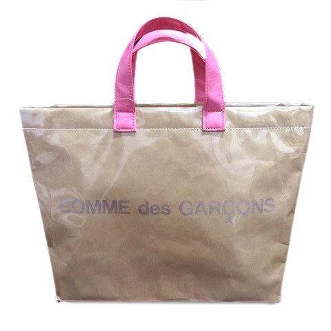 未使用品 渋谷パルコ限定 19aw コムデギャルソン ガール COMME des GARCONS GIRL PU ビニール トート ハンド バッグ ¥12,000-で買い取りました。※当社規定Sランク商品