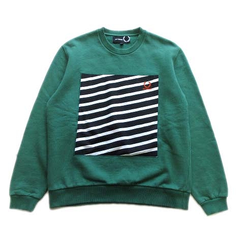 14aw ラフシモンズ × フレッドペリー RAF SIMONS × FRED PERRY Contrast Patch Sweat スウェット を買い取りさせて頂きました♪