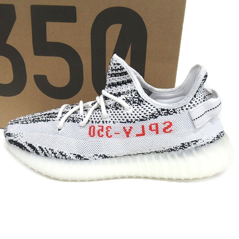 未使用品 アディダス adidas Yeezy Boost 350 V2 Zebra イージー ブースト 350 V2 ゼブラ スニーカー CP9654  28cm ￥28,000-で買い取りました♪ ※当社規定Sランク商品 | ブランド品 古着の高価買取｜ベクトルマークスラッシュ｜広島 リサイクルショップ