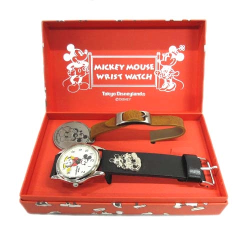 ディズニー Disney MICKEY MOUSE WRIST WATCH ディズニーランド オリジナルウォッチ 腕時計 を買い取りさせて頂きました♪