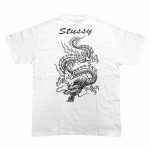 未使用品 ステューシー STUSSY 小倉チャプト限定 10TH Anniversary Dragon Tee ドラゴン ロゴ Tシャツ を買い取りさせて頂きました♪
