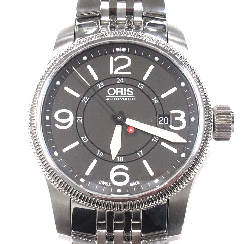 美品 OH済 新品仕上げ済 オリス ORIS ビッグクラウン スイス 腕時計を買い取りさせて頂きました♪
