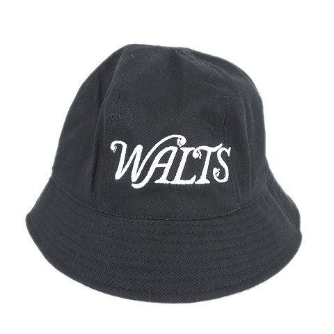 ワルツ Walt's COTTON BUCKET HAT コットン ツイルクロス バケット ハット ロゴ 刺繍 6パネル 帽子 キャップ を買い取りさせて頂きました♪