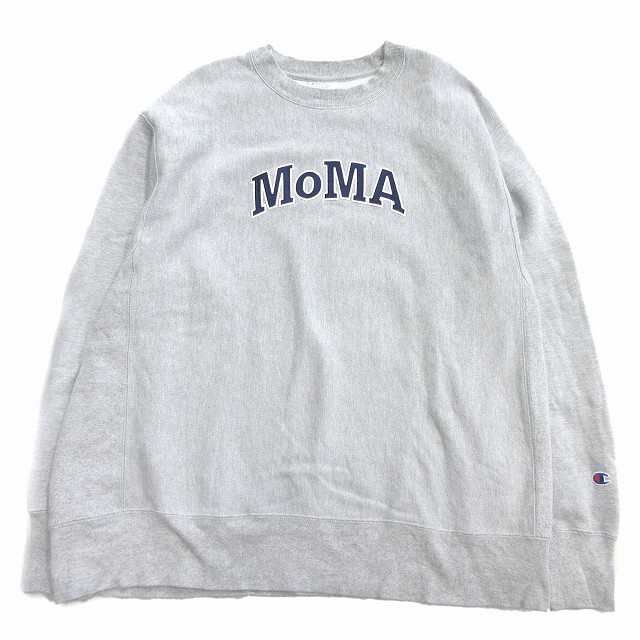 チャンピオン CHAMPION × モマ MoMA コラボ クルーネック スウェット シャツ を買い取りさせて頂きました♪