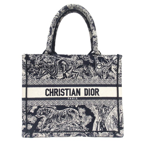 美品 新作 22SS クリスチャンディオール Christian Dior BOOK TOTE 