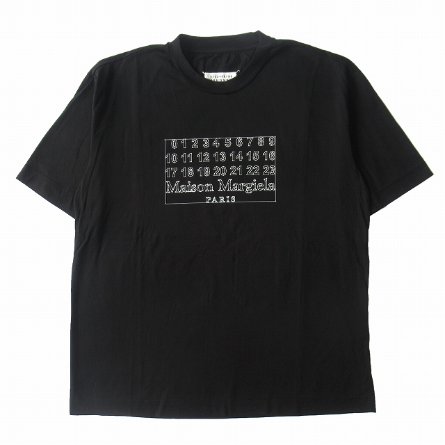 メゾンマルジェラ 点字カレンダーロゴTシャツ - Tシャツ/カットソー