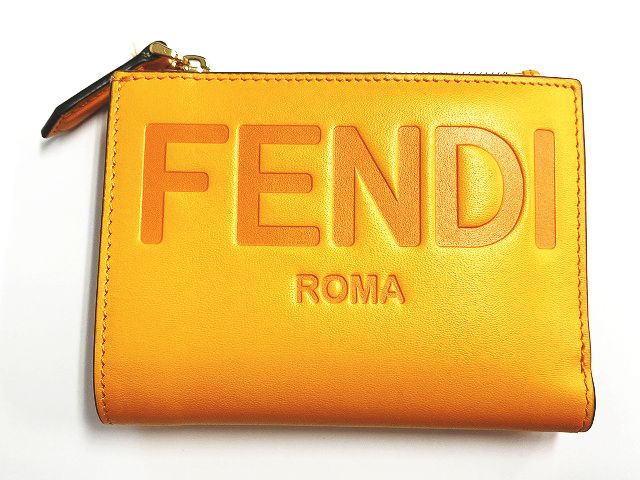 フェンディ FENDI MEDIUM WALLET レザー 二つ折り財布 ミニ財布 を買い取りさせて頂きました♪