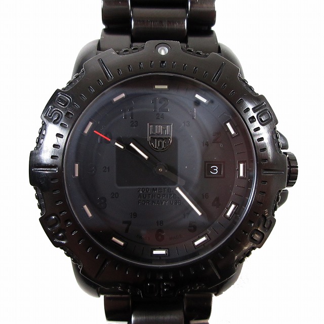 ルミノックス LUMINOX ANU 4200 SERIES Ref.4220.BO 腕時計 ダイバーズ ウォッチ クオーツ 2014年販売 を買い取りさせて頂きました♪