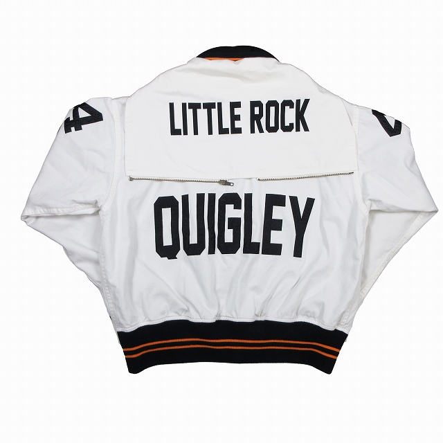 キグリー QUIGLEY セーラーカラー バーシティ ジャケット ロゴ 刺繍 ブルゾン ウエポンクロス を買い取りさせて頂きました♪