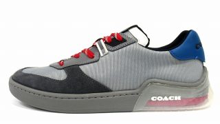 未使用品 コーチ COACH CTYSL CRDR CRT スニーカー シューズ 靴 ローカット G5115 サイズ9D 約27cm グレー メンズ 買い取りさせて頂きました♪