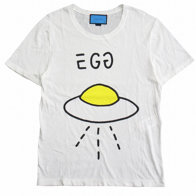 美品 17ss グッチ GUCCI "EGG UFO" エッグ ユーフォー Tシャツ を買い取りさせて頂きました♪