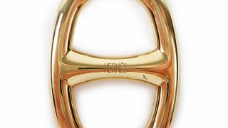 エルメス HERMES シェーヌダンクル スカーフリング アンカー