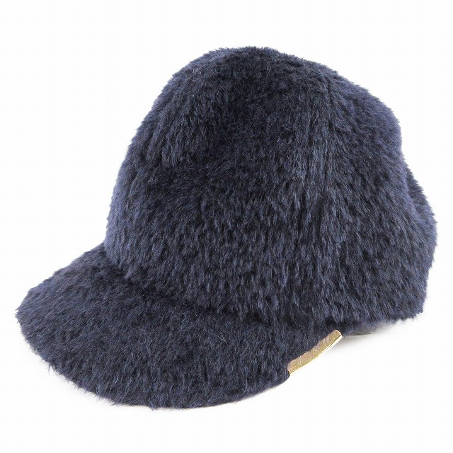 未使用品 20AW シノナグモ Shinonagumo JOCKEY FUR アルパカ × ウール ファー ジョッキー帽 6パネル キャップ 帽子 毛皮 を買い取りさせて頂きました♪