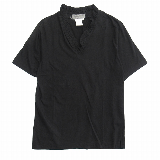 97ss ヨウジヤマモトプールオム vintage YOHJI YAMAMOTO POUR HOMME フリルカラー Vネック Tシャツ を買い取りさせて頂きました♪