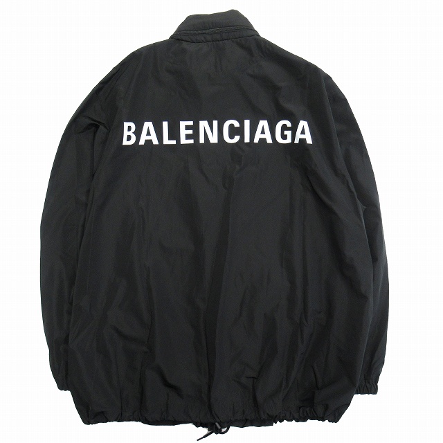 美品 17aw バレンシアガ BALENCIAGA バック ロゴ オーバーサイズ ナイロン ジャケット を買い取りさせて頂きました♪