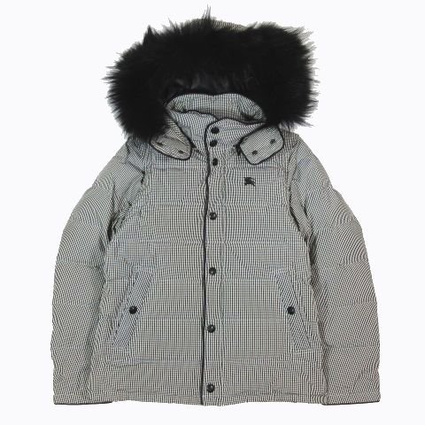 12AW 美品 バーバリーブラックレーベル BURBERRY BLACK LABEL ギンガムチェック柄 ダウンジャケット ベスト 2WAY を買い取りさせて頂きました♪