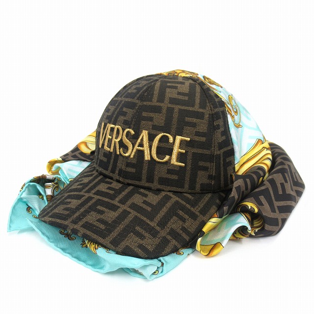 【即購入可】VERSACE フェンダーチェ キャップ布袋はついていません