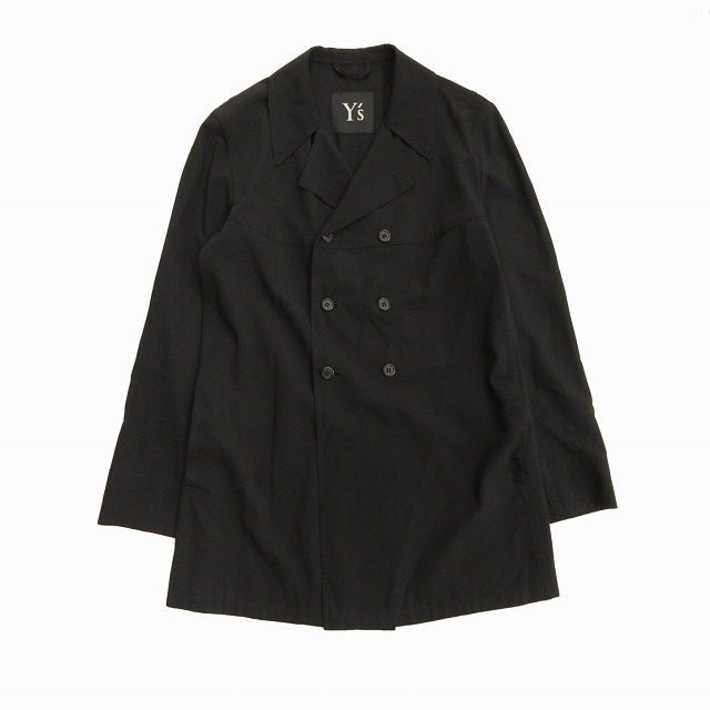 美品 96ss ワイズ Y's ヨウジヤマモト YOHJI YAMAMOTO ウール シャツ コート を買い取りさせて頂きました♪