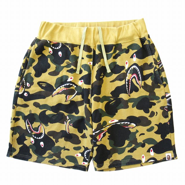 アベイシングエイプ A BATHING APE "SHARK 1ST CAMO WIDE SWEAT SHORTS"買い取りさせて頂きました♪