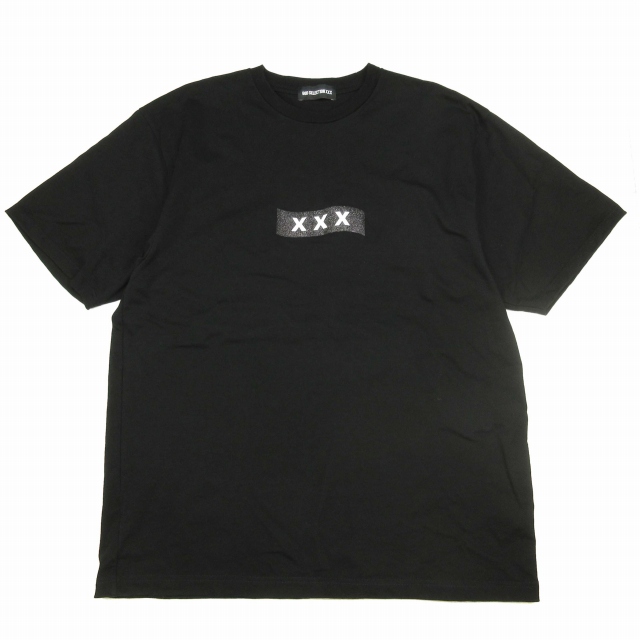 美品 23SS ゴッドセレクショントリプルエックス × フラグメントデザイン GOD SELECTION XXX × FRAGMENT DESIGN 10周年記念 ロゴ プリント Tシャツ GX-S23-10ST-01 を買い取りさせて頂きました♪