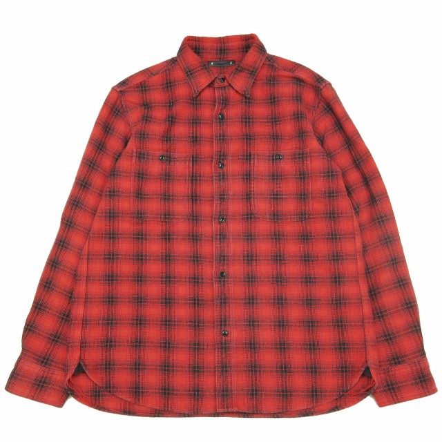 22AW マインデニム MINEDENIM V.Check Flannel Work SH オンブレ チェック フランネル ワーク シャツ を買い取りさせて頂きました♪