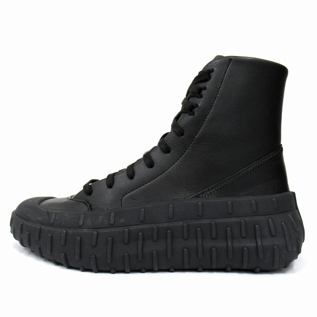 美品 ワイスリー Y-3 ヨウジヤマモト YOHJI YAMAMOTO アディダス adidas GR.1P BOOT レザー ブーツ スニーカー  シューズ 靴 ハイカット GZ9155 サイズ22.5cm 黒 ブラック レディース 買い取りさせて頂きました♪ | ブランド品  古着の高価買取｜ベクトルマークスラッシュ ...