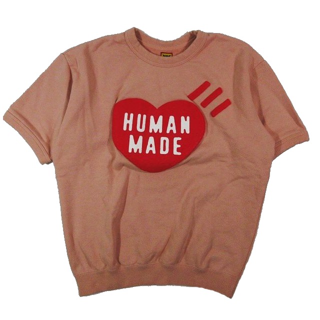 ヒューマンメイド HUMAN MADE ハート ロゴ 半袖 スウェットシャツ を買い取りさせて頂きました♪