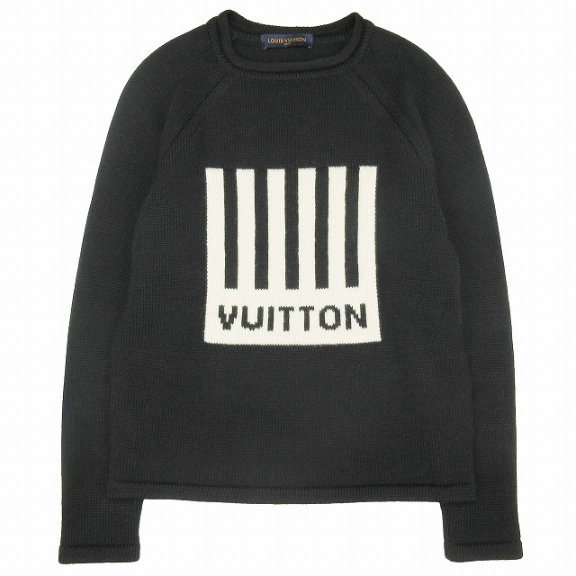美品 19AW ルイヴィトン LOUIS VUITTON Barcode &amp; Earth Knit バーコード ＆ アース ニット セーター を買い取りさせて頂きました♪