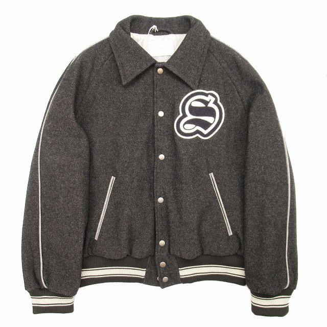 未使用品 23aw シュガーヒル SUGARHILL MELTON STADIUM JACKET