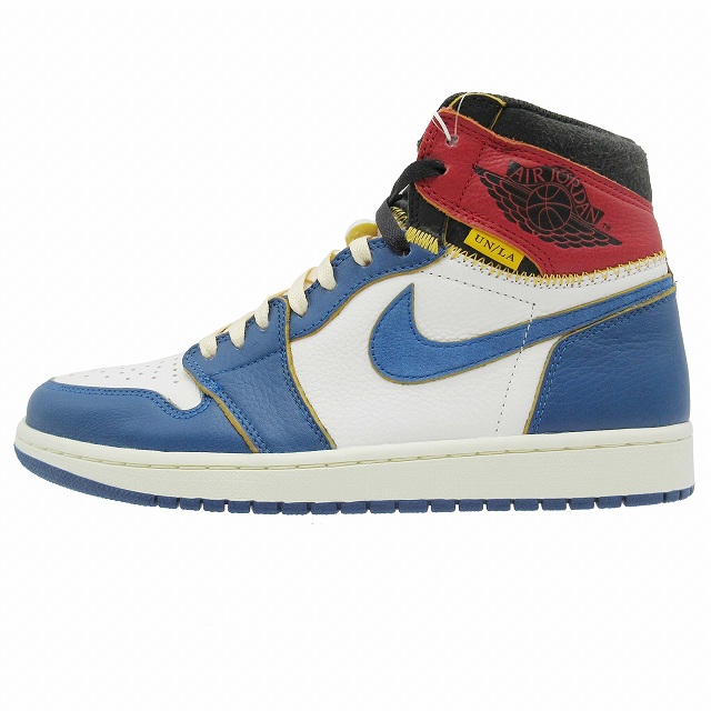 未使用品 2018年 ナイキ × ユニオン NIKE × UNION Air Jordan 1 Retro High OG NRG "Storm Blue Varsity Red" エアジョーダン レトロ ハイ オリジナル スニーカー BV1300-146 を買い取りさせて頂きました♪