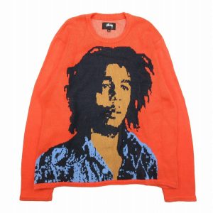 ステューシー STUSSY Bob Marley Sweater ボブマーリー セーター 長袖 ロゴ コットン ニット ジャガード を買い取りさせて頂きました♪