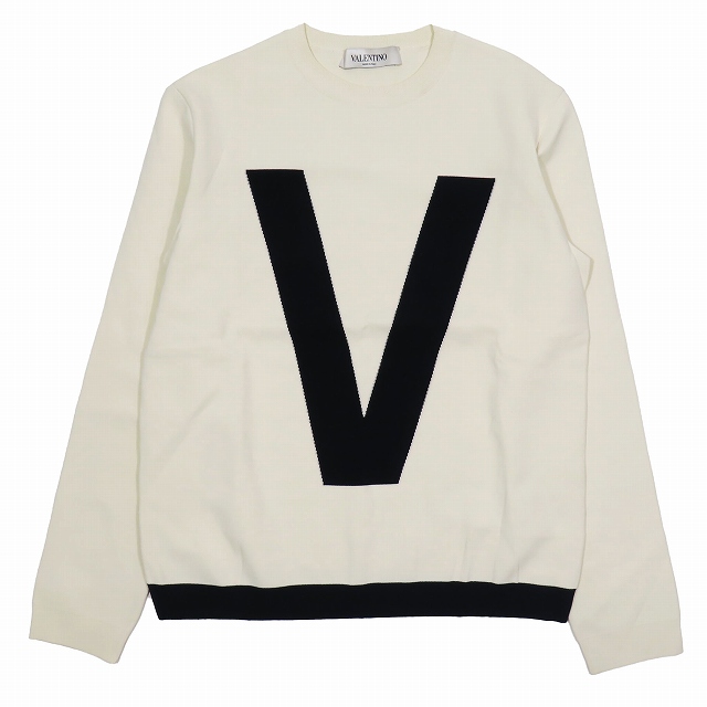 美品 ヴァレンティノ ヴァレンチノ VALENTINO Vロゴ レーヨン ストレッチ ニット セーター を買い取りさせて頂きました♪