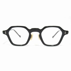 美品 金子眼鏡 KANEKO OPTICAL ACETATE アセテート 眼鏡 めがね メガネ アイウェア ヘキサゴンシェイプ 多角形 黒縁 KA-29 サイズ43□23-147 黒 ブラック メンズ レディース ユニセックス 買い取りさせて頂きました♪
