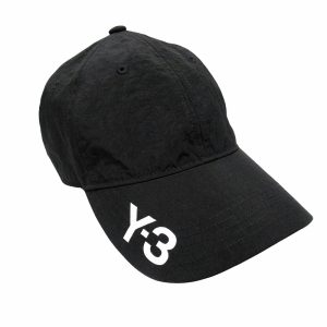 美品 21aw ワイスリー Y-3 ヨウジヤマモト Yohji Yamamoto ロゴ コーデュラ ナイロン キャップ "H54044 CORDURA CAP" 帽子 黒 ブラック メンズ を買い取りさせて頂きました♪