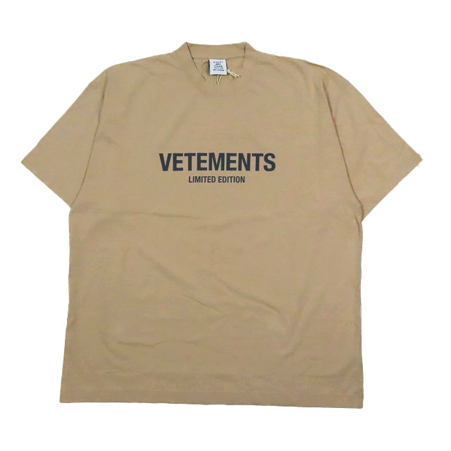 23SS ヴェトモン ベトモン VETEMENTS Tシャツ カットソー 半袖 フロント ロゴ プリント を買い取りさせて頂きました♪