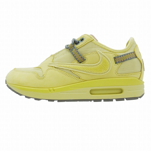 美品 2022年 トラヴィス スコット × ナイキ TRAVIS SCOTT × NIKE Air Max 1 CJ CACT.US Gold エアマックス1 カクタスゴールド スニーカー DO9392-700 を買い取りさせて頂きました♪