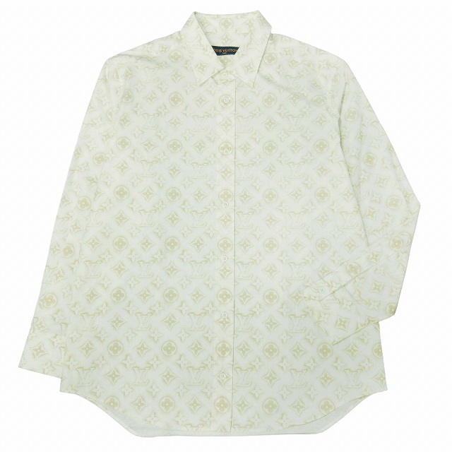 美品 23AW ルイヴィトン LOUIS VUITTON モノグラム サンド シャツ 長袖 Monogram Sand L/S Shirt を買い取りさせて頂きました♪