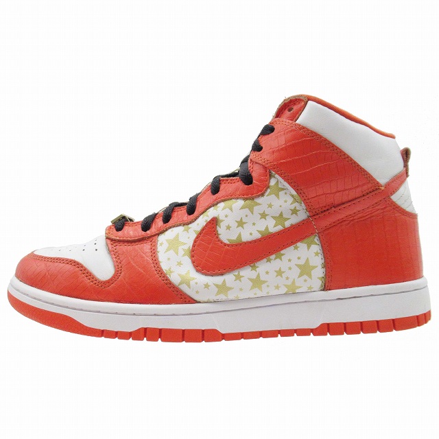 2003AW ナイキ × シュプリーム NIKE × Supreme DUNK HIGH PRO SB SUPREME ORANGE ダンク ハイ プロ エスビー スニーカー 307385-181 を買い取りさせて頂きました♪