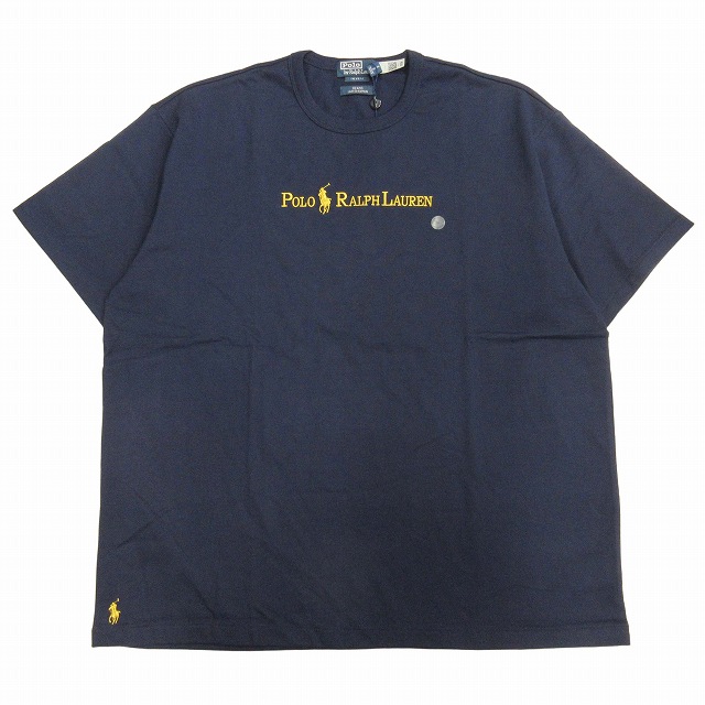 未使用品 24SS ポロ バイ ラルフローレン × ビームス Polo by Ralph Lauren × BEAMS 別注 Navy and Gold Logo Tシャツ を買い取りさせて頂きました♪