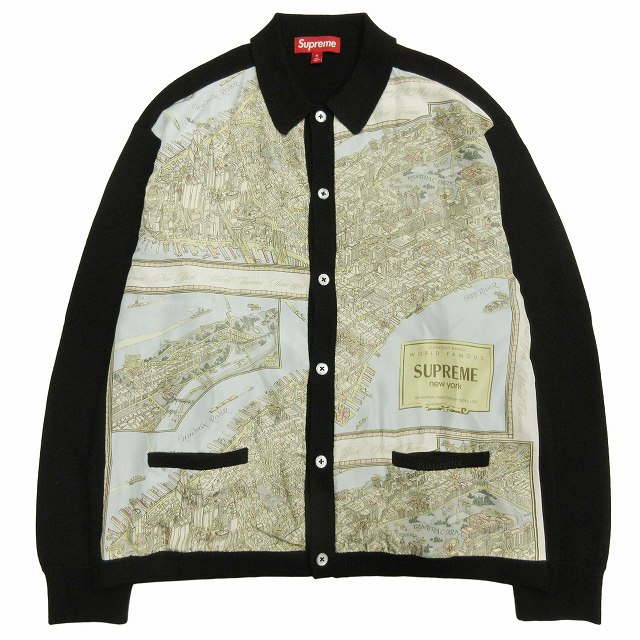 美品 23AW シュプリーム SUPREME Silk Map Cardigan シルク マップ カーディガン を買い取りさせて頂きました♪