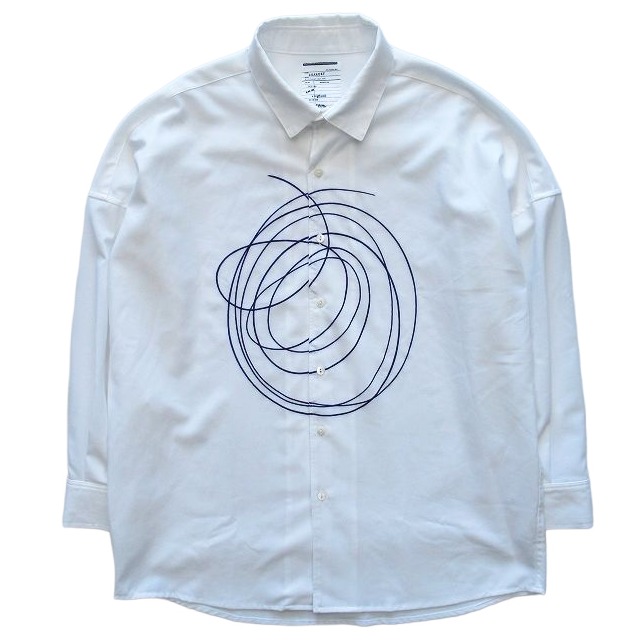 美品 シャリーフ SHAREEF CIRCLE L/S SHIRTS サークル 円 刺繍 シャツ 長袖 オーバーサイズ を買い取りさせて頂きました♪