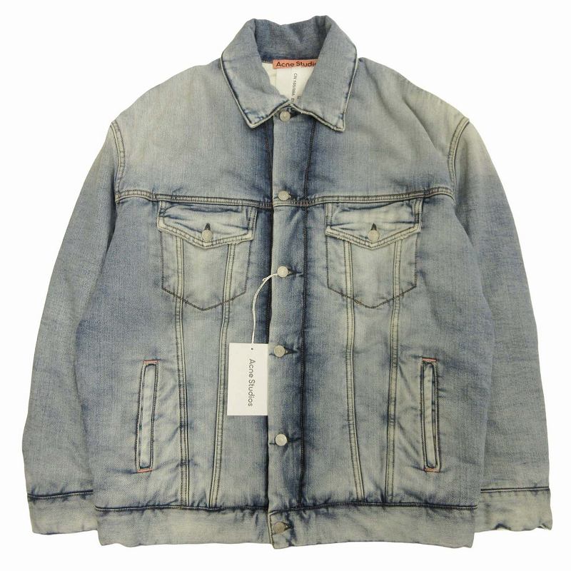 未使用品 23AW アクネ ストゥディオズ Acne Studios パテッド デニム ジャケット を買い取りさせて頂きました♪