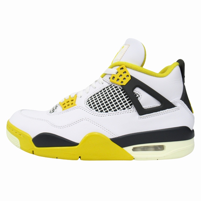 未使用品 ナイキ NIKE "WMNS AIR JORDAN 4 RETRO" ウィメンズ エアジョーダン 4 レトロ スニーカー シューズ 靴 レザー AQ9129-101 サイズ28cm ホワイト/ココナッツミルク レディース メンズ 買い取りさせて頂きました♪ リモード福山