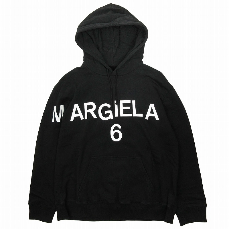 美品 22SS エムエムシックス メゾンマルジェラ MM6 Maison Margiela ビッグロゴ プリント パーカー フーディー スウェット プルオーバー コットン 裏毛 S52GU0161 を買い取りさせて頂きました♪