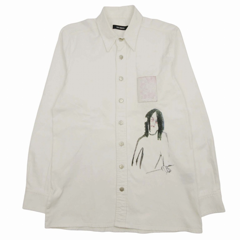 15AW ラフシモンズ RAF SIMONS guitar boy RSパッチ デニム シャツ を買い取りさせて頂きました♪