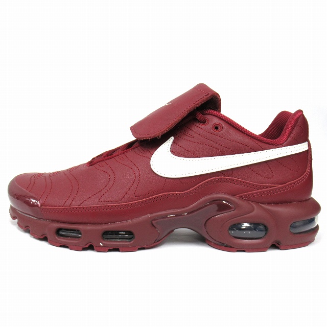 美品 ナイキ NIKE "AIR MAX PLUS" エアマックス プラス ティエンポ レザー スニーカー シューズ 靴 ローカット HM5654-600 サイズ27.5cm チームレッド メンズ 買い取りさせて頂きました♪ リモード福山