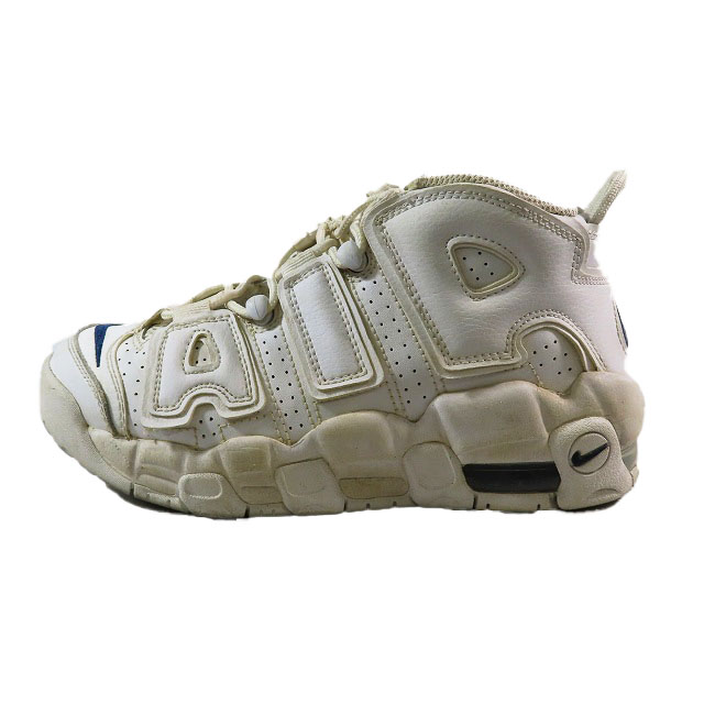 ナイキ NIKE More Uptempo "White/Midnight Navy" GS スニーカー DH9719-100 を買い取りさせて頂きました♪