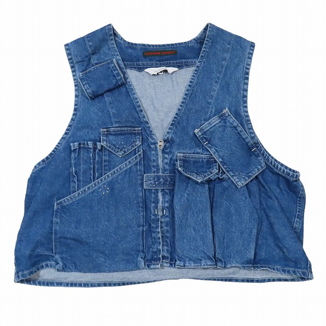 美品 24SS KATHARINE HAMNETT × Sasquatchfabrix. DENIM VEST 24SS-JKL-009 を買い取りさせて頂きました♪