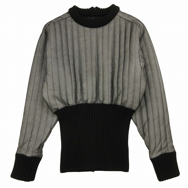 未使用品 22AW フミカ ウチダ FUMIKA_UCHIDA QUILTED LONG RIB PULL TOP キルティング ロングリブ プルオーバー を買い取りさせて頂きました♪